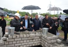 Закладення "капсули часу" на новому крохмальному заводі ВИМАЛ-272