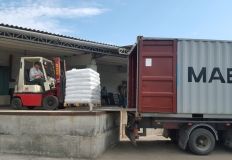 The samples of container loading for an Export on VIMAL-360
