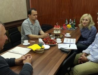 Visit of the founder of Larsson Sweden on VIMAL-399